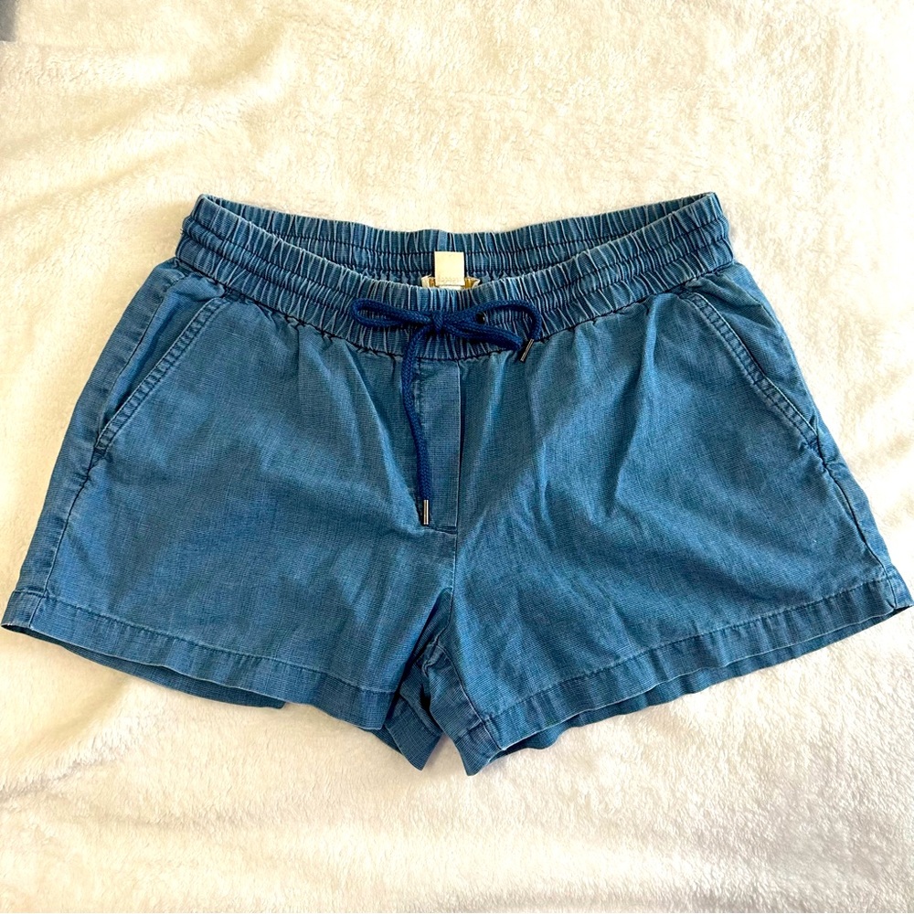 J crew chambray shorts